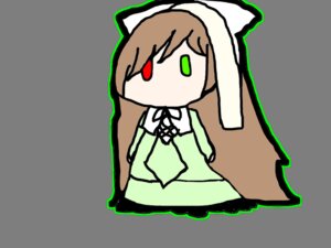 Rating: Safe Score: 0 Tags: 1girl black_ribbon brown_hair chibi dress full_body green_dress green_eyes head_scarf heterochromia image long_hair long_sleeves red_eyes ribbon solo suiseiseki very_long_hair User: admin