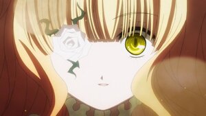 Rating: Safe Score: 0 Tags: 1girl bangs blonde_hair face flower image kirakishou long_hair rose solo white_flower white_rose yellow_eyes User: admin