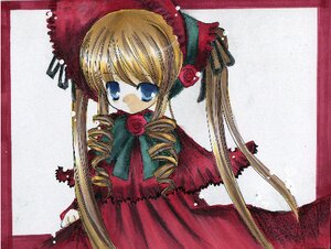 Rating: Safe Score: 0 Tags: 1girl blonde_hair blue_eyes bonnet bow bowtie dress drill_hair flower image long_hair long_sleeves looking_at_viewer red_dress red_flower rose shinku solo twin_drills twintails very_long_hair User: admin