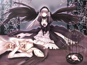 Rating: Safe Score: 0 Tags: 2girls artist_request bird birdcage black_hair black_wings blood bow cage chain closed_eyes cross crying death dress feathers flower frills gothic_lolita hairband image kakizaki_megu light_smile lolita_fashion lolita_hairband long_hair long_sleeves looking_at_viewer multiple_girls pale_skin pink_eyes pink_hair ribbon rose rozen_maiden silver_hair smile solo suigintou tears thorns wings User: admin
