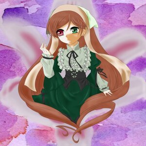 Rating: Safe Score: 0 Tags: 1girl brown_hair dress frills green_dress green_eyes head_scarf heterochromia image long_hair long_sleeves looking_at_viewer red_eyes sitting solo suiseiseki very_long_hair User: admin