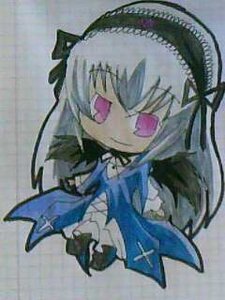 Rating: Safe Score: 0 Tags: 1girl blue_dress dress hairband image long_hair long_sleeves open_mouth ribbon solo suigintou User: admin