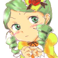 Rating: Safe Score: 0 Tags: 1girl closed_mouth face green_eyes green_hair image kanaria looking_at_viewer solo twin_braids User: admin