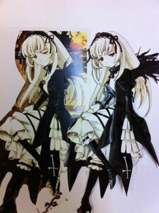 Rating: Safe Score: 0 Tags: 2girls black_dress black_wings blonde_hair dress frills hairband image long_hair long_sleeves multiple_girls simple_background solo standing suigintou very_long_hair wings User: admin