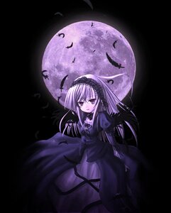 Rating: Safe Score: 0 Tags: 1girl artist_request black_theme black_wings crescent_moon dark dress frills full_moon hairband image lolita_hairband long_hair long_sleeves looking_at_viewer moon night photoshop_(medium) puffy_sleeves rozen_maiden solo suigintou wings User: admin