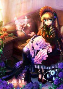 Rating: Safe Score: 0 Tags: 2girls blonde_hair blue_eyes blue_flower blue_rose dress drill_hair flower frills hairband image lolita_fashion long_hair long_sleeves multiple_girls pair pink_flower pink_rose purple_flower purple_rose red_flower red_rose rose shinku sitting suigintou wings yellow_rose User: admin