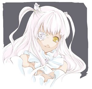 Rating: Safe Score: 0 Tags: 1girl bangs border closed_mouth eyepatch flower frills image kirakishou long_hair looking_at_viewer lowres rose rozen_maiden shirt simple_background smile solo spot_color takano_natsuki two_side_up upper_body white_border white_flower white_hair white_neckwear white_rose white_shirt white_theme yellow_eyes User: admin