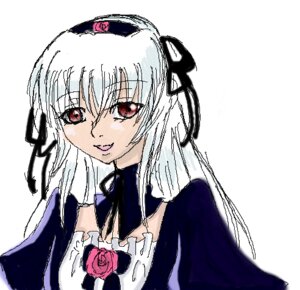 Rating: Safe Score: 0 Tags: 1girl dress flower hairband image long_hair long_sleeves looking_at_viewer oekaki pink_rose red_eyes red_flower red_rose rose simple_background solo suigintou upper_body white_background User: admin