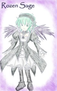 Rating: Safe Score: 0 Tags: 1girl black_dress boots dress frills full_body green_eyes green_hair hairband image long_sleeves looking_at_viewer smile solo standing suigintou wings User: admin