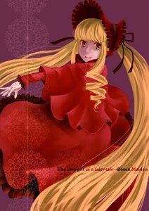 Rating: Safe Score: 0 Tags: 1girl blonde_hair bonnet bow capelet dress drill_hair image long_hair long_sleeves looking_at_viewer red_dress shinku solo twintails very_long_hair watermark User: admin