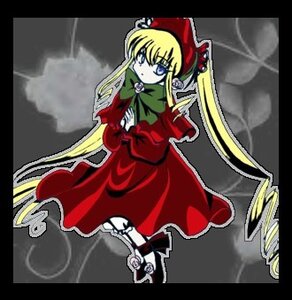 Rating: Safe Score: 0 Tags: 1girl black_border blonde_hair blue_eyes bonnet bow bowtie dress full_body green_bow green_neckwear image letterboxed long_hair long_sleeves looking_at_viewer red_dress rose shinku solo standing twintails very_long_hair User: admin