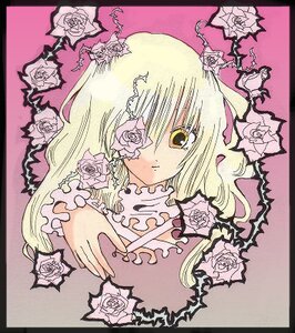 Rating: Safe Score: 0 Tags: 1girl blonde_hair eyepatch flower frame hair_over_one_eye image kirakishou long_hair marker_(medium) pink_flower pink_rose purple_flower purple_rose rose shikishi solo thorns traditional_media vines white_flower white_rose yellow_eyes yellow_flower yellow_rose User: admin