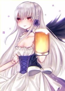 Rating: Safe Score: 0 Tags: 1girl alcohol beer beer_mug black_wings blush bow braid breasts cleavage corset cup dirndl dress german_clothes holding holding_cup image long_hair looking_at_viewer mug open_mouth puffy_sleeves red_eyes silver_hair smile solo striped suigintou vertical_stripes very_long_hair wings User: admin