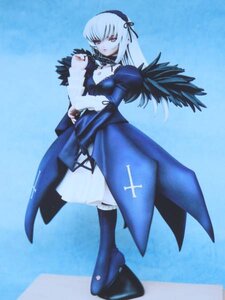 Rating: Safe Score: 0 Tags: 1girl black_wings boots detached_collar doll dress frills full_body hairband long_hair long_sleeves looking_at_viewer ribbon solo standing suigintou wings User: admin