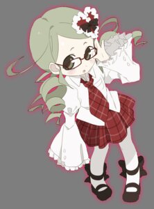 Rating: Safe Score: 0 Tags: 1girl :o adjusting_eyewear auto_tagged drill_hair frills full_body glasses image kanaria labcoat long_hair long_sleeves mary_janes necktie pantyhose plaid plaid_skirt shoes skirt solo transparent_background User: admin