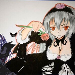 Rating: Safe Score: 0 Tags: 1girl blue_butterfly breasts bug butterfly choker cleavage dress flower frills gothic_lolita image insect lolita_fashion medium_breasts rose short_hair silver_hair smile solo suigintou User: admin