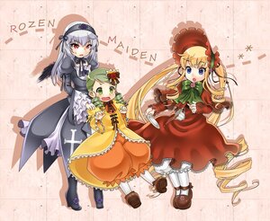 Rating: Safe Score: 0 Tags: 3girls blonde_hair blue_eyes bonnet boots bow cup dress drill_hair frills green_eyes green_hair hairband image kanaria long_hair long_sleeves multiple multiple_girls red_eyes shinku silver_hair suigintou suiseiseki tagme twin_drills twintails wings User: admin