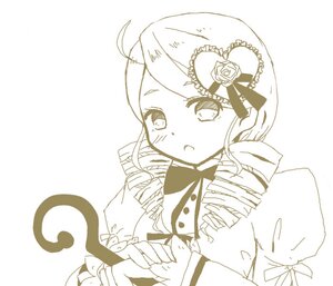 Rating: Safe Score: 0 Tags: 1girl beret blush drill_hair flower hair_ornament hat image kanaria monochrome puffy_sleeves ringlets rose solo striped tomoe_mami twin_drills twintails vertical_stripes User: admin