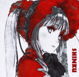 Rating: Safe Score: 0 Tags: 1girl bangs bonnet closed_mouth hat image long_hair looking_at_viewer red_theme shinku solo User: admin