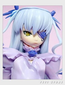 Rating: Safe Score: 0 Tags: 1girl bangs barasuishou blue_bow blue_flower blue_ribbon blue_rose blurry blurry_background blurry_foreground character_name depth_of_field doll eyepatch frills hair_ornament hair_ribbon long_hair looking_at_viewer photo ribbon solo upper_body yellow_eyes User: admin