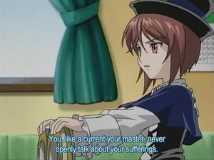 Rating: Safe Score: 0 Tags: brown_hair hat image indoors long_sleeves multiple_girls parody short_hair sisters solo souseiseki subtitled upper_body User: admin