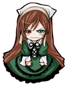 Rating: Safe Score: 0 Tags: 1girl angry artist_request brown_hair chibi dress green_dress heterochromia image long_hair long_sleeves looking_at_viewer lowres red_eyes rozen_maiden simple_background solo suiseiseki tears very_long_hair wavy_mouth white_background User: admin