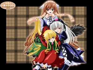 Rating: Safe Score: 0 Tags: 3girls blonde_hair blue_eyes dress frills green_eyes hairband image letterboxed long_hair long_sleeves multiple multiple_girls open_mouth red_dress shinku silver_hair suigintou tagme twintails very_long_hair wings User: admin