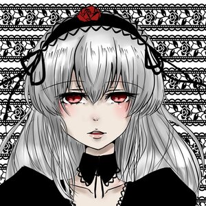 Rating: Safe Score: 0 Tags: 1girl black_ribbon chain choker flower hairband image lace lolita_fashion lolita_hairband long_hair looking_at_viewer portrait red_eyes red_flower red_rose ribbon rose silver_hair simple_background solo suigintou white_background User: admin