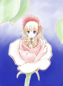 Rating: Safe Score: 0 Tags: 1girl :o blonde_hair blue_eyes blush bonnet bow bowtie commentary_request dress drill_hair flower full_body image kashima_(kassim) long_hair long_sleeves looking_at_viewer parted_lips pink_dress rozen_maiden shinku sidelocks sitting solo twin_drills very_long_hair User: admin