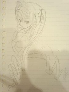 Rating: Safe Score: 0 Tags: 1girl image monochrome shinku sketch solo traditional_media User: admin