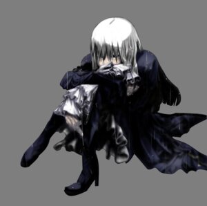 Rating: Safe Score: 0 Tags: 1boy black_footwear boots coat full_body gloves image long_sleeves solo striped suigintou vertical_stripes white_gloves User: admin