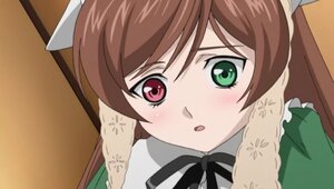 Rating: Safe Score: 0 Tags: 1girl :o black_ribbon blush brown_hair close-up face green_eyes heterochromia image long_hair looking_at_viewer open_mouth red_eyes ribbon solo suiseiseki twintails User: admin