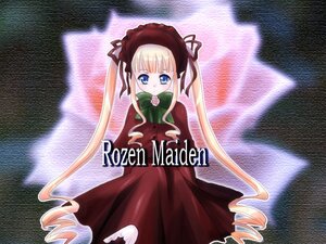 Rating: Safe Score: 0 Tags: 1girl blonde_hair blue_eyes bonnet bow bowtie dress drill_hair flower green_bow green_neckwear image long_hair looking_at_viewer red_dress rose shinku sidelocks solo twin_drills twintails very_long_hair User: admin