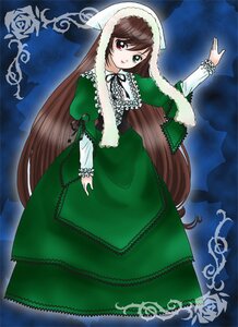 Rating: Safe Score: 0 Tags: 1girl brown_hair dress frills green_dress green_eyes heterochromia image long_hair long_sleeves looking_at_viewer red_eyes solo suiseiseki twintails very_long_hair User: admin