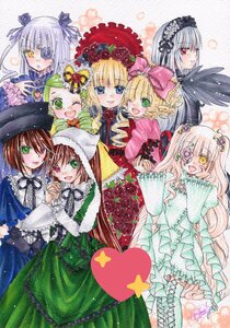 Rating: Safe Score: 0 Tags: 6+girls blonde_hair blush bow brown_hair dress drill_hair eyepatch frills green_dress green_eyes hat hina_ichigo holding_hands image kanaria long_hair long_sleeves multiple multiple_girls one_eye_closed open_mouth pink_bow red_eyes shinku short_hair siblings silver_hair sisters smile souseiseki suigintou suiseiseki tagme traditional_media twins twintails very_long_hair watercolor_(medium) wings yellow_eyes User: admin