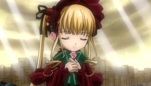 Rating: Safe Score: 0 Tags: 1girl blonde_hair bonnet bow bowtie closed_eyes cup dress flower green_bow green_neckwear image light_rays long_hair long_sleeves pink_rose red_dress rose shinku solo sunbeam sunlight twintails upper_body User: admin