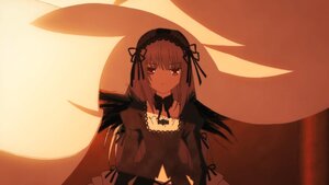 Rating: Safe Score: 0 Tags: 1girl auto_tagged bangs black_dress black_ribbon black_wings closed_mouth dress eyebrows_visible_through_hair flower full_moon hairband image juliet_sleeves long_hair long_sleeves looking_at_viewer moon puffy_sleeves ribbon rose solo suigintou wings User: admin