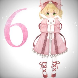 Rating: Safe Score: 0 Tags: 1girl bangs blonde_hair blush bow covering_mouth cross-laced_footwear dress full_body green_eyes hina_ichigo hinaichigo image long_sleeves looking_at_viewer pink_bow pink_dress shoes short_hair solo standing stuffed_animal white_legwear User: admin