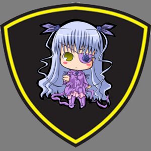 Rating: Safe Score: 0 Tags: 1girl barasuishou chibi dress eyepatch flower full_body image long_hair long_sleeves purple_dress purple_footwear purple_legwear ribbon solo two_side_up very_long_hair User: admin