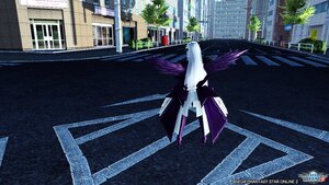 Rating: Safe Score: 0 Tags: 1girl angel_wings black_wings building feathered_wings image long_hair road solo standing suigintou watermark wings User: admin