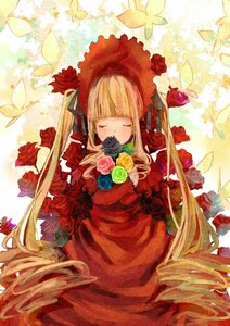 Rating: Safe Score: 0 Tags: 1girl blonde_hair blue_butterfly blue_flower blue_rose bonnet bug butterfly closed_eyes dress flower image insect long_hair red_dress red_flower red_rose rose shinku solo very_long_hair yellow_flower yellow_rose User: admin