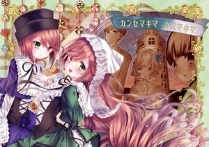 Rating: Safe Score: 0 Tags: 1boy brown_hair dress flower frills green_dress green_eyes hat head_scarf heterochromia image long_hair long_sleeves multiple multiple_girls open_mouth red_eyes short_hair siblings sisters smile souseiseki suiseiseki tagme twins very_long_hair User: admin