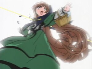 Rating: Safe Score: 0 Tags: 1girl blurry brown_hair depth_of_field dress food green_dress image long_sleeves motion_blur open_mouth short_hair solo suiseiseki white_background User: admin