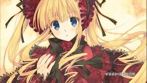 Rating: Safe Score: 0 Tags: 1girl :o blonde_hair blue_eyes blush bow bowtie copyright_name dress flower image long_hair long_sleeves looking_at_viewer red_dress ribbon rose shinku sidelocks solo twintails User: admin