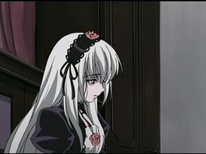 Rating: Safe Score: 0 Tags: 1girl black_border black_ribbon closed_mouth dress expressionless flower frills hairband image juliet_sleeves letterboxed long_hair long_sleeves puffy_sleeves ribbon rose solo suigintou upper_body User: admin