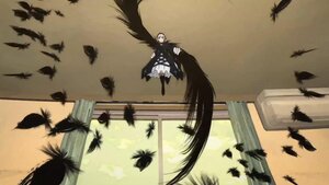 Rating: Safe Score: 0 Tags: 1girl animal bird black_feathers black_wings crow feathers flock flying hat image leaf seagull sky solo suigintou sunset tokin_hat wings User: admin