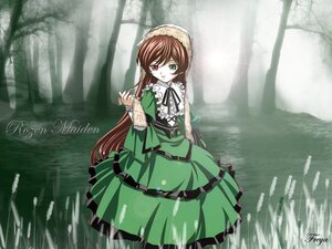 Rating: Safe Score: 0 Tags: 1girl artist_name brown_hair dress frills green_dress green_eyes heterochromia image long_hair long_sleeves looking_at_viewer nature red_eyes ribbon solo suiseiseki tree twintails very_long_hair User: admin