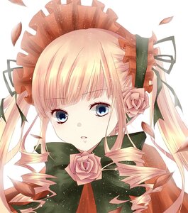 Rating: Safe Score: 0 Tags: 1girl bangs blonde_hair blue_eyes bonnet drill_hair eyebrows_visible_through_hair flower hairband image long_hair looking_at_viewer parted_lips petals pink_flower pink_rose portrait red_flower red_rose ribbon ringlets rose shinku solo twin_drills twintails white_background white_flower User: admin
