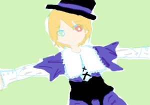 Rating: Safe Score: 0 Tags: 1girl blonde_hair blue_eyes dress green_background hair_ornament hairclip hat image kagamine_rin long_sleeves outstretched_arm outstretched_arms short_hair simple_background smile solo souseiseki spread_arms swept_bangs top_hat User: admin