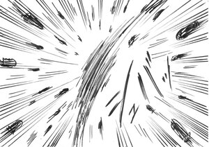 Rating: Safe Score: 0 Tags: 1girl doujinshi doujinshi_#149 emphasis_lines explosion greyscale image monochrome motion_lines multiple solo User: admin
